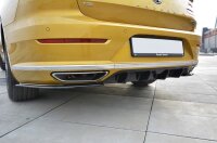 Maxton Design Rear extension Flaps diffuser black gloss - VW Arteon