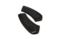 Maxton Design Rear extension Flaps diffuser black gloss - VW Golf 7 GTI Facelift