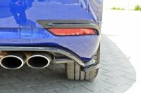 Maxton Design Rear extension Flaps diffuser black gloss - VW Golf 7 R / R-Line Facelift