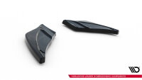 Maxton Design Rear extension Flaps diffuser V.2 black gloss - VW Golf 7 R