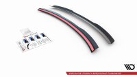 Maxton Design Spoiler Cap black gloss - Audi A4 / A4 S-Line B8 / B8 FL Limosine