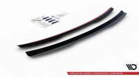 Maxton Design Spoiler Cap schwarz Hochglanz - Audi A4 / A4 S-Line B8 / B8 FL Limosine