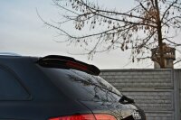 Maxton Design Spoiler Cap black gloss - Audi A4 B8 / B8 FL Avant