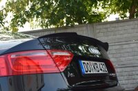 Maxton Design Spoiler Cap black gloss - Audi S5 / A5 / A5 S-Line 8T / 8T FL Coupe