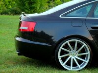 Maxton Design Spoiler Cap black gloss - Audi A6 S-Line C6 Limosine