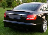 Maxton Design Spoiler Cap black gloss - Audi A6 S-Line C6 Limosine