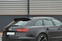 Maxton Design Spoiler Cap schwarz Hochglanz - Audi A6 C7...