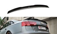 Maxton Design Spoiler Cap black gloss - Audi A6 C7 S-Line Sedan