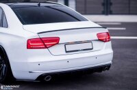 Maxton Design Spoiler Cap black gloss - Audi A8 D4