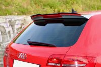 Maxton Design Spoiler Cap black gloss - Audi RS3 8P