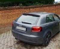 Maxton Design Spoiler Cap schwarz Hochglanz - Audi A3 8P...