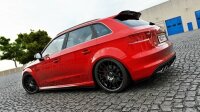 Maxton Design Spoiler Cap black gloss - Audi S3 / A3...