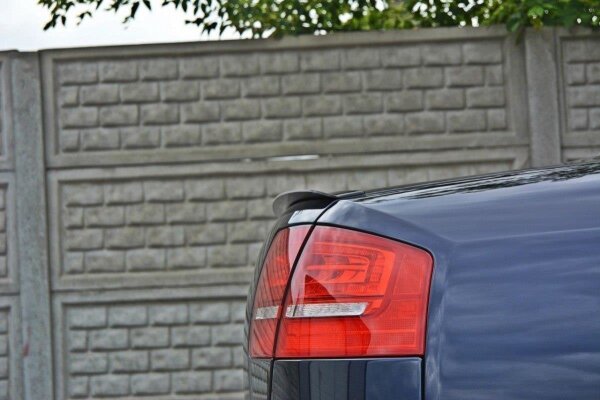 Maxton Design Spoiler Cap black gloss - Audi A8 D3