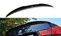 Maxton Design Spoiler Cap schwarz Hochglanz - BMW 4er F32...