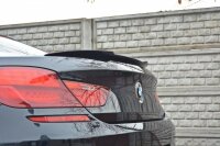 Maxton Design Spoiler Cap black gloss - BMW 6 Series Gran...