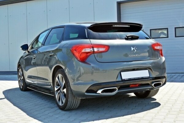 Maxton Design Spoiler Cap black gloss - Citroen DS5 Facelift, Pre-Facelift