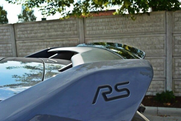 Maxton Design Spoiler Cap V.1 black gloss - Ford Focus RS MK3