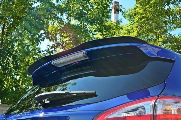 Maxton Design Spoiler Cap schwarz Hochglanz - Ford Focus ST MK3 Kombi