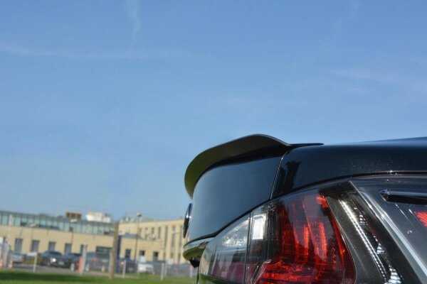 Maxton Design Spoiler Cap black gloss - Lexus GS MK4 Facelift T