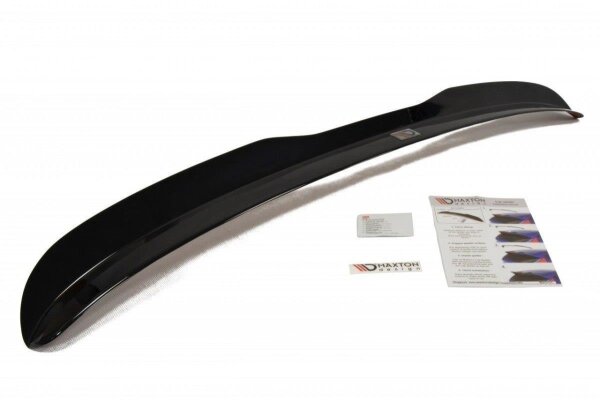 Maxton Design Spoiler Cap black gloss - Mazda 3 MK2 MPS