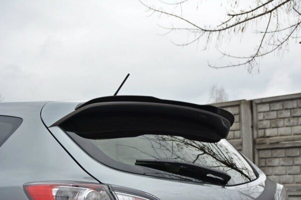 Maxton Design Spoiler Cap black gloss - Mazda 3 MK2 Sport (Pre-Facelift)