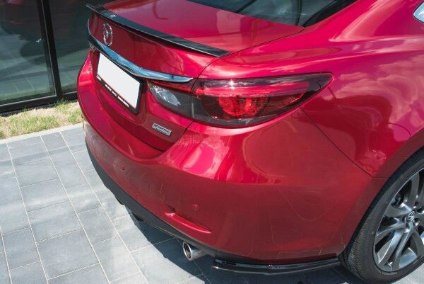 Maxton Design Spoiler Cap black gloss - Mazda 6 GJ (MK3) Facelift