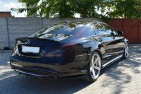 Maxton Design Spoiler Cap schwarz Hochglanz - Mercedes CLS C218 AMG-Line