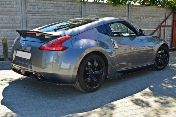 Maxton Design Spoiler Cap black gloss - Nissan 370Z