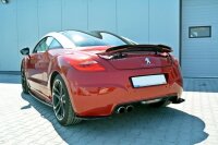 Maxton Design Spoiler Cap schwarz Hochglanz - Peugeot RCZ