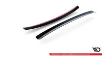Maxton Design Spoiler Cap schwarz Hochglanz - Renault Clio MK3 RS