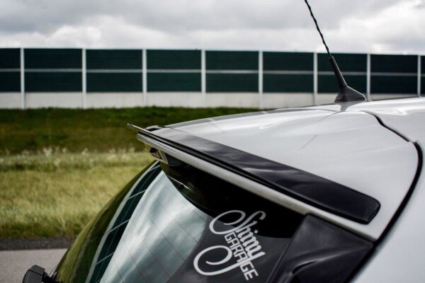 Maxton Design Spoiler Cap black gloss - Renault Clio MK4