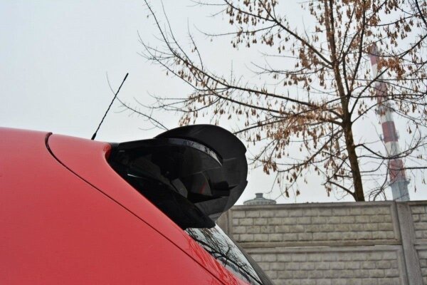 Maxton Design Spoiler Cap schwarz Hochglanz - Seat Leon MK2 MS DESIGN