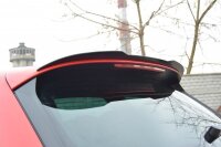 Maxton Design Spoiler Cap black gloss - Seat Leon III Cupra