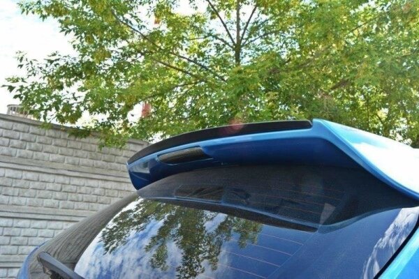 Maxton Design Spoiler Cap black gloss - 09-11 Subaru Impreza WRX STI