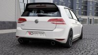 Maxton Design Spoiler Cap black gloss - VW Golf 7 GTI Clubsport