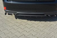 Maxton Design Diffuser rear extension black gloss - Lexus IS MK3 Facelift T