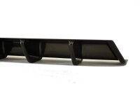 Maxton Design Diffuser rear extension black gloss - VW Golf 7 GTI Facelift