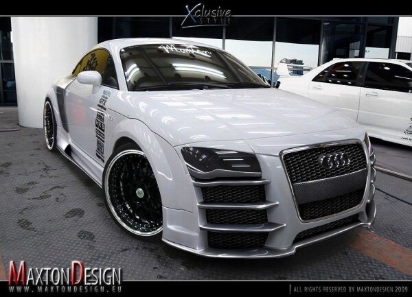 Maxton Design Frontstoßstange - Audi TT 8N < R8 Look >