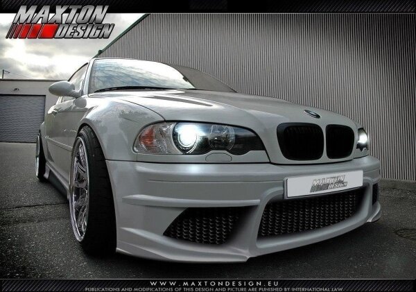 Maxton Design Front bumper - BMW 3 Series E46 - 4 door Limosine < GENERATION V >