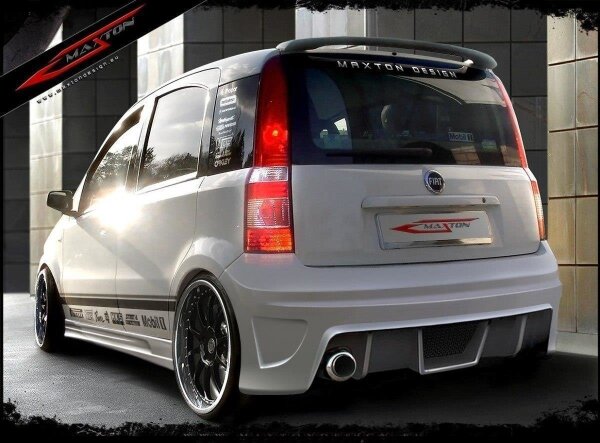 Maxton Design Rear bumper - Fiat Panda < RACER >