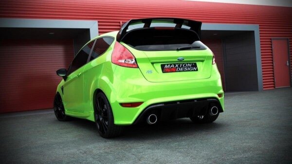 Maxton Design Rear bumper - Ford Fiesta MK7 (Focus RS Look)