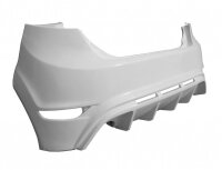 Maxton Design Rear bumper - Ford Fiesta MK7 (Focus RS Look)