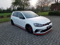 Maxton Design Frontansatz schwarz Hochglanz - VW Golf MK7 GTI Clubsport