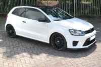 Maxton Design Front extension black gloss - VW Polo MK5 R WRC