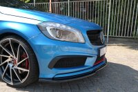 Maxton Design Frontansatz schwarz Hochglanz - Mercedes...