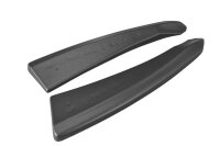 Maxton Design Heckansatz Flaps Diffusor schwarz Hochglanz - Mercedes C-Klasse C205 63 AMG Coupe