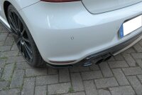 Maxton Design Heckansatz Flaps Diffusor schwarz Hochglanz - VW Polo MK5 R WRC