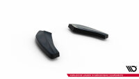 Maxton Design Rear extension Flaps diffuser black gloss - VW Golf MK7 GTI Clubsport