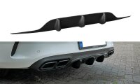 Maxton Design Diffuser rear extension black gloss -...