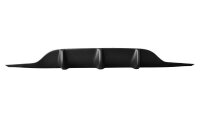 Maxton Design Diffuser rear extension black gloss - Mercedes C-Class C205 63 AMG Coupe